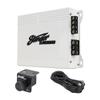 Stinger Audio MT-1000.1M 1000 Watt RMS 1-Channel Monoblock Marine Audio Subwoofer Amplifier, Class D, Water-Resistant, Mosfet, Remote Control Bass Knob, Subsonic Filter, Low-Pass Filter, Bass Boost Q view 1