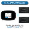 AT&T Wireless Hotspot Pocket WiFi 4G LTE MiFi 8000, Free VPN Mobile Hotspot for Travel, 4G Mobile Portable WiFi, Unlocked Globally, Near 5G Speed up to 1200 Mbps, EVDO-LINK Bundle view 3