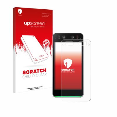 upscreen Scratch Shield Screen Protector compatible with Suprema Biostation 3 - HD-Clear, Anti-Fingerprint, 1-Pack