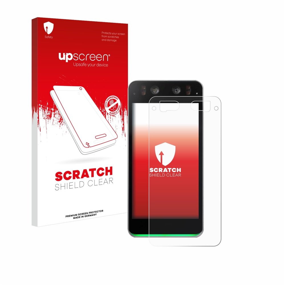 upscreen Scratch Shield Screen Protector compatible with Suprema Biostation 3 - HD-Clear, Anti-Fingerprint, 1-Pack