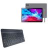 BoxWave Keyboard Compatible with Geekland GK-T131P (13.1 in) - SlimKeys Bluetooth Keyboard, Portable Thin with Chiclet-Style Keys - Jet Black view 1