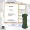 NewDoar Static Climbing Rope 6mm Accessory Cord Rope,for Arborist Tree, Mountaineering, Sailboat Rope,Dock Lines,Hauling Dragginge-ArmyGreen/30M view 3