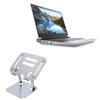 BoxWave Stand and Mount Compatible with Dell G15 - Executive VersaView Laptop Stand, Ergonomic Adjustable Viewing Angle Metallic Riser - Metallic Silver view 1