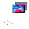 BoxWave Stand and Mount Compatible with Geekland GK-T131P (13.1 in) - Pocket Aluminum Stand 3-in-1, Portable Multi Angle Viewing Riser - Metallic Silver view 1