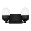 Scott Living DJV1092MBK Foster Medium Vanity Midnight Black view 1
