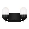 Scott Living DJV1092MBK Foster Medium Vanity Midnight Black view 2