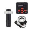 JOEBO Microscope Kit 2K 48MP HD 1080P HDMI USB Digital Video Microscope Camera 100X 300X C-Mount Lens Microscope Lens Adapters (Color : 130X 50MM)