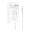 MIWISE Power Supply Adapter DC24 3.5A 84W AC to DC Converter Transformer 100-240V AC Input,for COB LED Strip, CCTV Camera,White,2.1mm X 5.5mm US Plug view 1