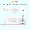MIWISE Power Supply Adapter DC24 3.5A 84W AC to DC Converter Transformer 100-240V AC Input,for COB LED Strip, CCTV Camera,White,2.1mm X 5.5mm US Plug view 4