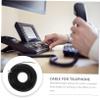 Angoily Phone Extension Cord Telephone Cable Audio Transmission for Home Office Use Compatible Telephone Fax Modem and More view 3