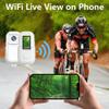 Andoer Mini WiFi Action Camera 1080P 30fps Digital Video Camera with 0.96in LCD Screen Built-in Rechrageable Battery Motion Detection with Magnetic Mount Back Clip Protective Cover view 3