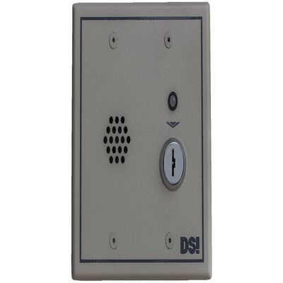 DirectNine Basics Door Management Alarm, Double Bit Key Switch, 96/103 dB, 12/24 Volt AC/DC at 250 Milliampere, 4.6"" Width x 2.3"" Depth x 4.6"" Height, Beige, with Tamper Switch