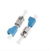 1 Fiber Optic Green/Blue FC/LC/SC/ST Male/Female to UPC LC/SC/FC/ST Female Adapter Single Mode Converter Hybrid Connector (Color : UST-M-ULC-F), HJH4443 view 1
