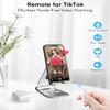 Remote Scrolling Ring for TikTok, Bluetooth Page Turner for iPad iPhone, Scroller Remote for TIK Tok, Camera Shutter Remote Control for iOS, Android - White view 2