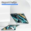 CGFGHHUY for Samsung Galaxy Tab S9 Ultra Case Clear Slim Lightweight Kickstand Protective Transparent TPU Case with Pen Holder Tablet Cover for Galaxy Tab S9 Ultra 5G 14.6 inch,Beautiful Green Marble view 3