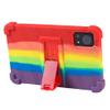 AKNICI Case for DOOGEE T20 Mini/DOOGEE T20 Mini Pro 8 Inch Tablet, Soft Silicone Heavy Protective Cover with Adjustable Kickstand for DOOGEE T20 Mini/DOOGEE T20 Mini Pro, Red Purple view 3