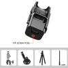 MOUDOAUER Camera Expanding Adapter Expansion Frame Bracket Holder Stand Cold Shoe with 1/4 Screw Hole for DJI OSMO Pocket 3 view 2