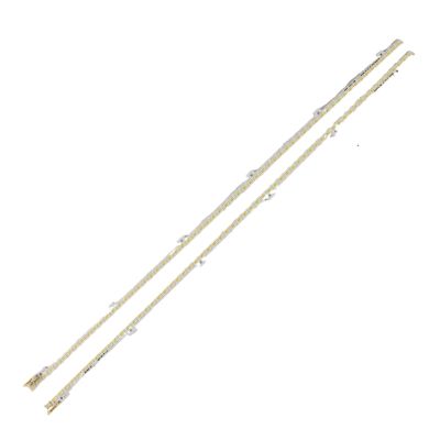 FEILUDE 2pcs/Kit LED Strip 40 TV UA40D5000 UE40D6300 UA40D5550RM UE40D6100SW Fit for SAM Sung(Set Meal)