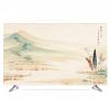 ABANO 32-100in Lotus Flower Indoor TV Dust Cover, TV Cover for LCD/LED Protective Cover Liquid Crystal Display Protective Case Dustproof TV Screen Protector Bedroom Living Room Decoration, 60'' view 1