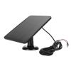 Doorbell Solar Panel Charger, 10W Solar Panel Camera Charger IP66 Waterproof for Doorbell 3 for Doorbell 4 Plus (CSP4W-O-B) view 1