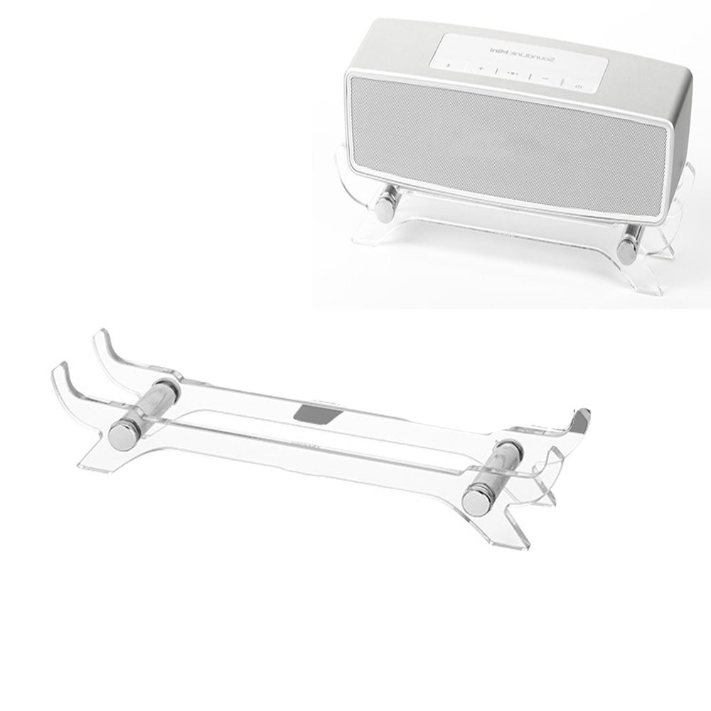 ZLiT for Bose Soundlink Mini Speaker Stand,Desktop Stand Holder Mount for Bose Soundlink Mini Mini II Speaker Table Base Mount (Transparent)