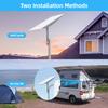Mounting Kit,Pipe Mount Adapter,Aluminum Alloy Pole Mount for V2 Rectangular Starlink Satellite Dish Antenna,for Starlink,TV Mast and Satellite Mast (Mount+U Bolt Set) view 3