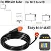 15-Feet Ethernet Crossover Cable with 5-Pin Yellow Connector for Lowrance Cat 6 Cable, 3004.7036 view 3