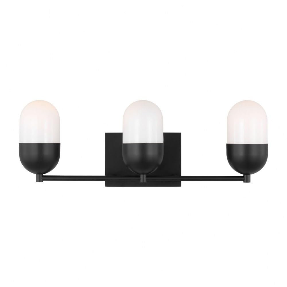 Scott Living DJV1093MBK Foster Large Vanity Midnight Black