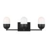 Scott Living DJV1093MBK Foster Large Vanity Midnight Black view 1