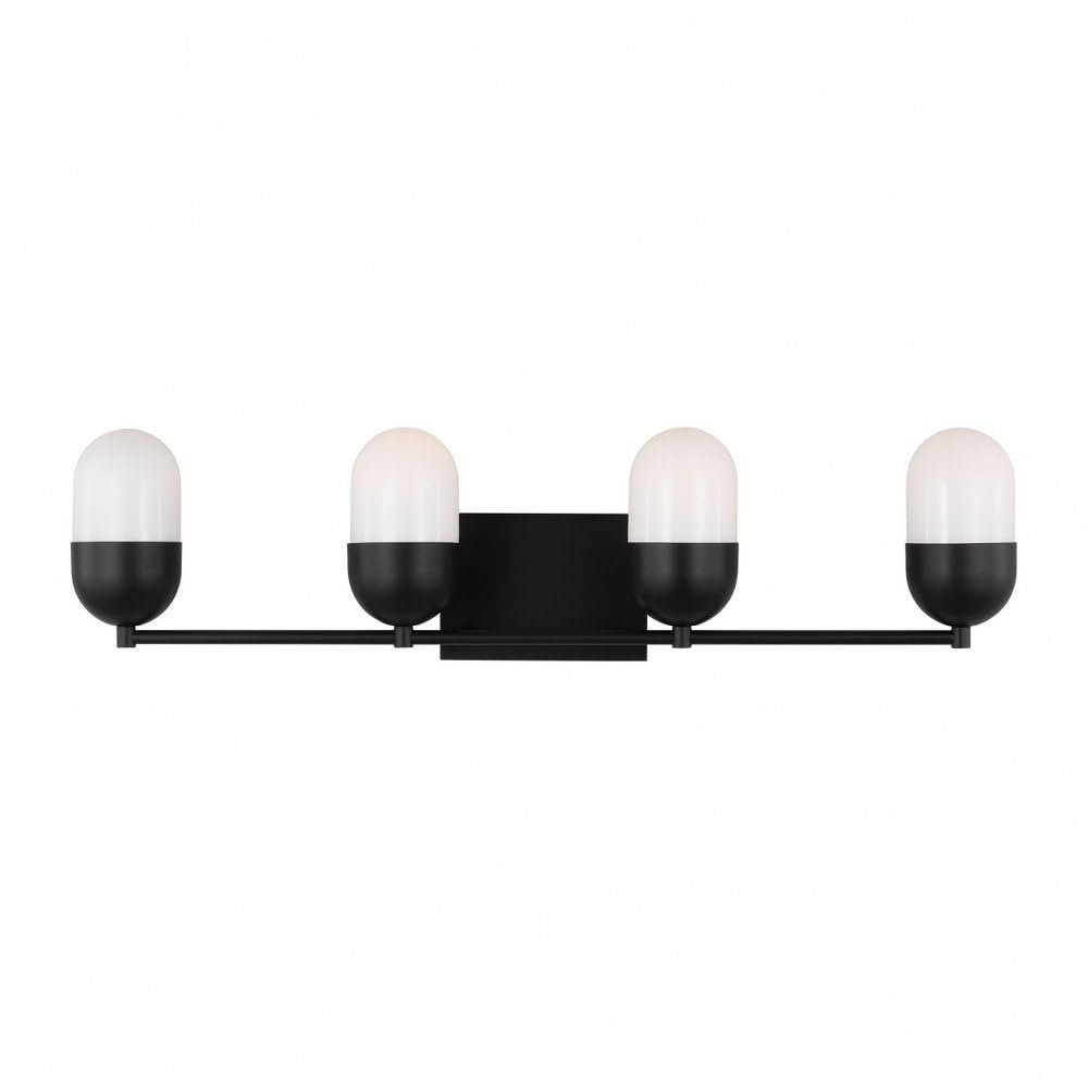 Scott Living DJV1094MBK Foster Extra Large Vanity Midnight Black