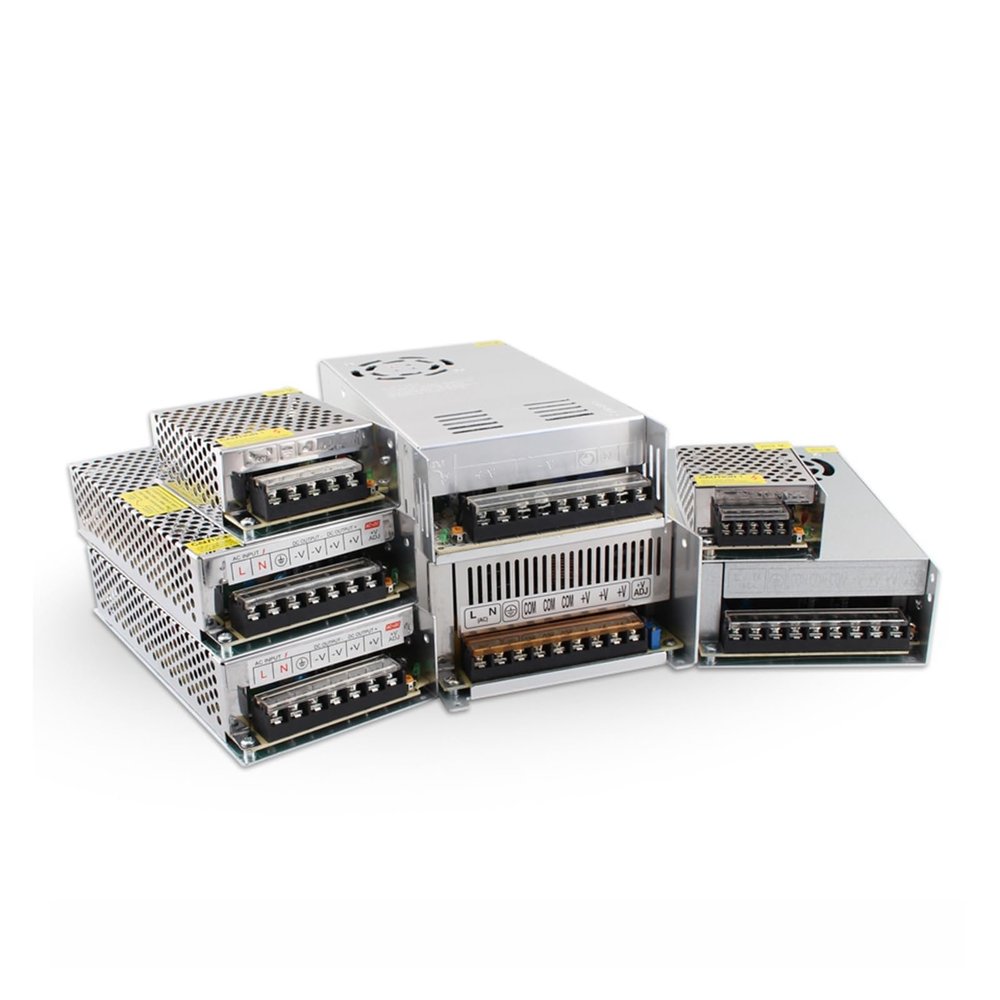 AC DC 5V 12V 24V 36V 48V Switching Power Supply 5 12 24 V 3A 5A 10A SMPS 220V to 12V 5V Source Power Supply 24V 36V 48V 500W (Size : 12V 5A 60W)