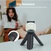 Camera Mini Tripod Portable Desktop Stand for, 12.6in Compact Camera Tripod Stand Small Travel Tripod Grip Handle Tripods with 1/4In Screw for EVO 70 (White) view 3