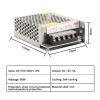 AC DC 5V 12V 24V Power Supply 1A 3A 4A 5A 10A 15A 20A 30A Transformers 220V to 5V 12V 24V Power Supply 5 12 24 (Color : 1A, Size : DC12V) view 2