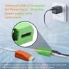 Lcantve Mini 8K@60Hz HDMI2.1 Fiber Extender, Uncompressed HDMI Video Fiber Extender, Up to 100m Over OM5 Multi-Mode LC Fiber, 48Gbps Bandwidth view 3