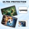AIRWEE Case for Samsung Galaxy Tab A9 Plus 11"" 2023, Kid Shockproof Tablet Case with Kickstand Galaxy A9 Plus Case, Rugged Transparent TPU Back Protective Case for Galaxy Tab A9 Plus, Soccer Ball view 3