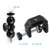 CAMVATE Camera Clamp Mount + Crab clamp + Double Microphone Mounts Bracket view 4