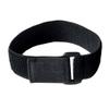 Adjustable Self Adhesive Cable Ties Straps Fastener With Buckle|Reusable Cord Wire Organizer Holder For Home Office Diy Accessories|150Cm/59.1Inch Nylon Sticky Tape Black, 5 Pack view 2