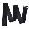 Adjustable Self Adhesive Cable Ties Straps Fastener With Buckle|Reusable Cord Wire Organizer Holder For Home Office Diy Accessories|150Cm/59.1Inch Nylon Sticky Tape Black, 5 Pack view 3