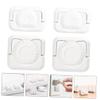 OSALADI 24pcs Outlet Covers Socket Safety Proofing Childproof Power Socket Protectors Design White view 2