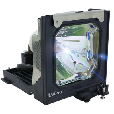 iQubay A+ Quality POA-LMP59//610-305-5602 03-000712-01P Replacement Projector Lamp Bulb for Sanyo PLC-XT10A PLC-XT11 PLC-XT15A PLC-XT16 Eiki LC-XG110 LC-XG210 Christie Vivid LX32 LX34 with Housing