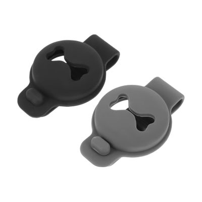 Homoyoyo 2pcs Dog Pattern for Shockproof Scratch-Resistant Non- Tracer Black Grey for Pets