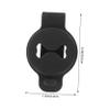 Homoyoyo 2pcs Dog Pattern for Shockproof Scratch-Resistant Non- Tracer Black Grey for Pets view 2