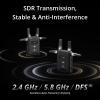 DJI SDR Transmission Receiver, 3 km/10,000 ft 1080p/60fps SDR Wireless Video Transmission, RX Only, Stable & Anti-Interference, Strong Penetration, High Bitrate, Unlimited Receivers view 3