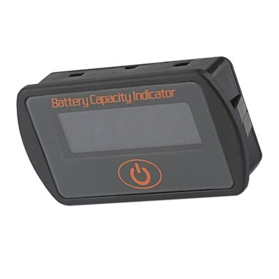 Homoyoyo 12v LCD Battery Capacity Tester Digital Voltage Indicator for Lead-Acid Lithium Batteries for Automotive Monitoring with Display and Durable Material