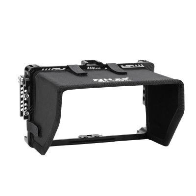 Nitze CUT6/ CUT6S Cage with HDMI Cable Clamp and Sunhood for Feelworld CUT6/ CUT6S Field Monitor