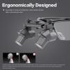 4.0X Titanium Frame Ergonomic Binocular Loupes Adjustable Magnifying Glasses Working Distance 450mm view 4