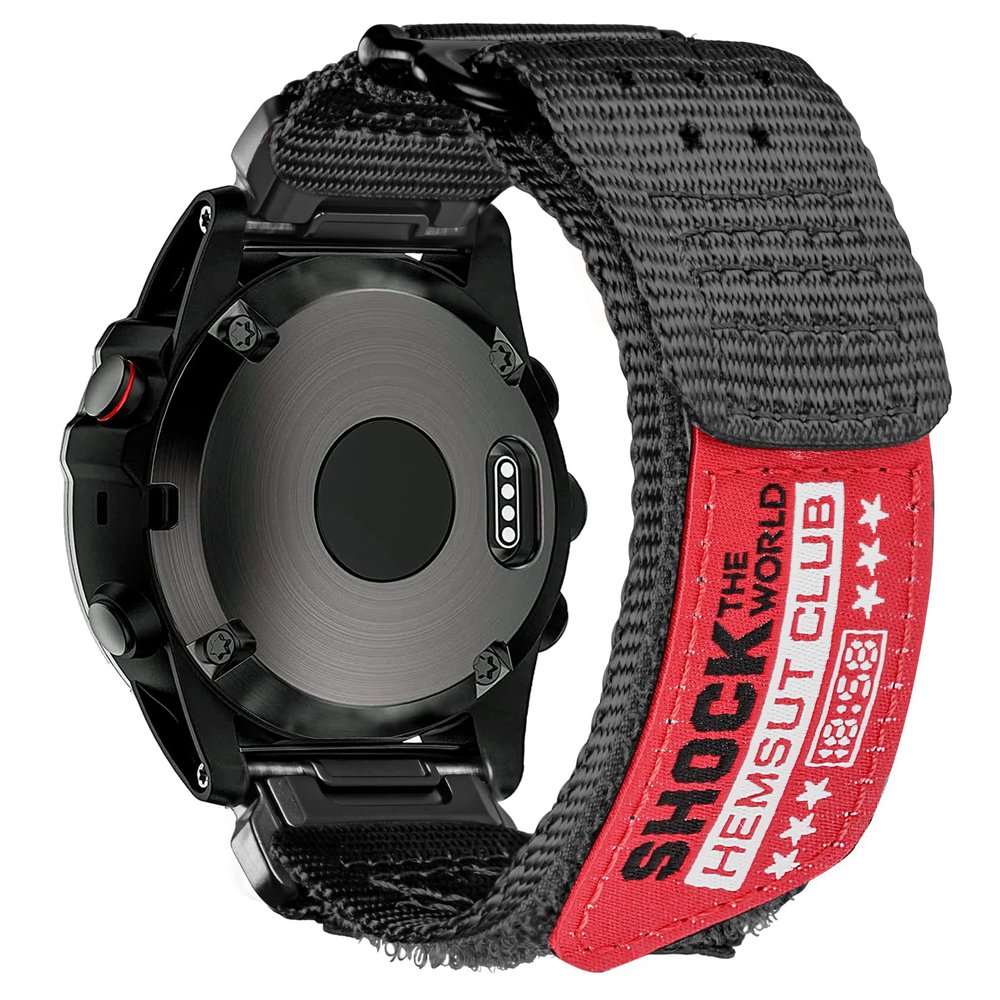 20mm Quick Fit Nylon Strap for Garmin Fenix 5S/5S Plus/6S/6S Pro/7S/8S (43mm) & Instinct 2S/2S Solar (40mm) - Breathable Adjustable Sports Band with Metal Buckle.