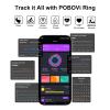 Smart Ring for Women Men- Sleep/Fitness/Stress/Heart Rate Tracker- Menstrual Records - 7 Days Battery Life - Wireless Charging - No APP Subscription - iOS & Android Compatible (Silver, Size 11) view 4