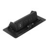 Modern Recessed Desk Power Strip with USB Ports, Waterproof, Slow Opening Power Outlet Station for Home Office, Aluminum Alloy, Long Lasting with Safe Charging view 4