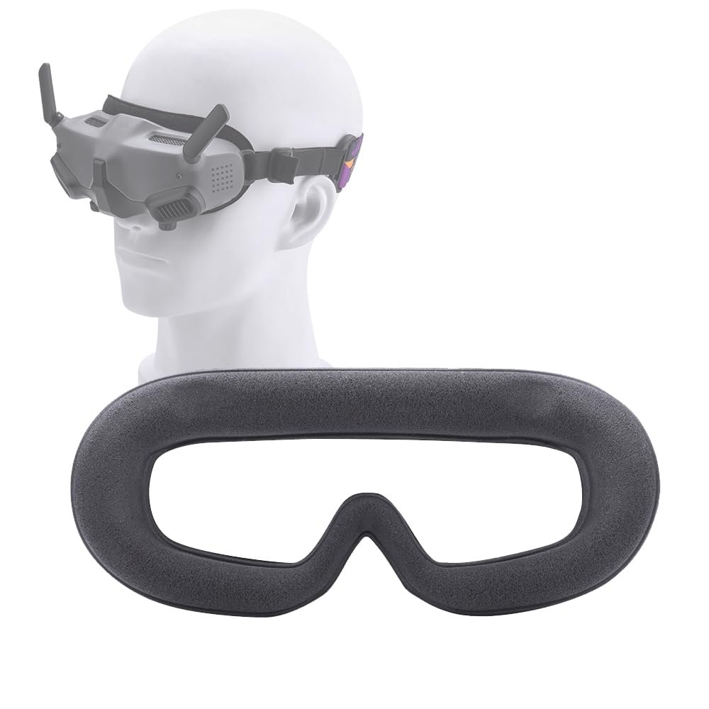 CAPART Comfy Sponge Foam Padding for DJI Avata Goggles 2, Soft-Fit Eye Pad Musk Cushion Replacement